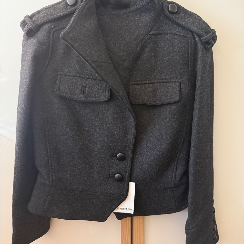 Isabel Marant Black Blazer with Notched Lapel